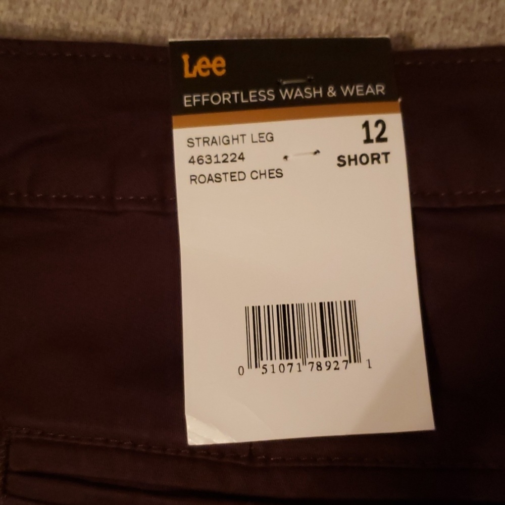 Women's Brown Lee Straight Leg Pants - Picture 4 of 5